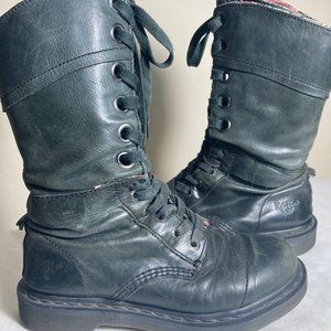 Dr Martens lace-up leather boots | Size 8.5 | Used